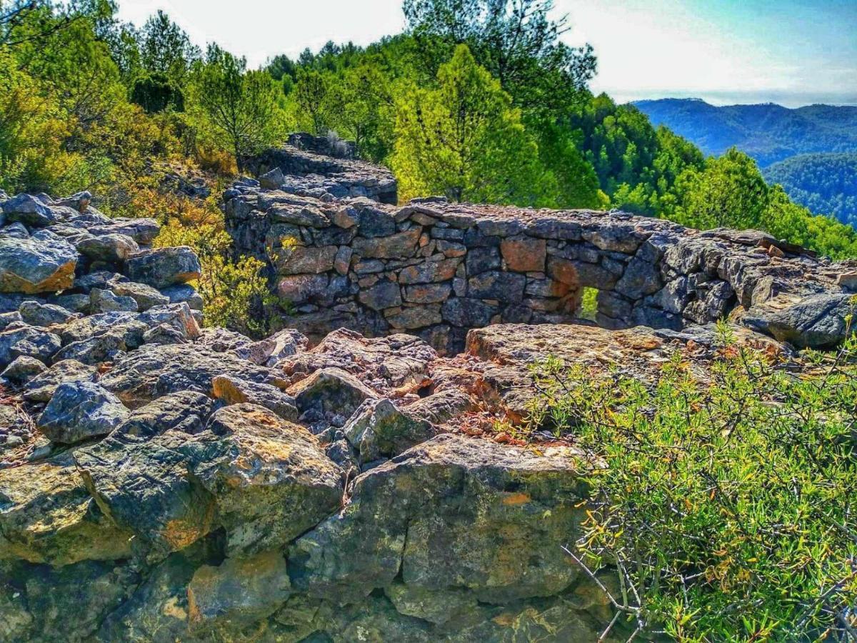 Casa Rural Els Orgues de Benitandús Alcudia de Veo Sierra Espadán Villa Esterno foto