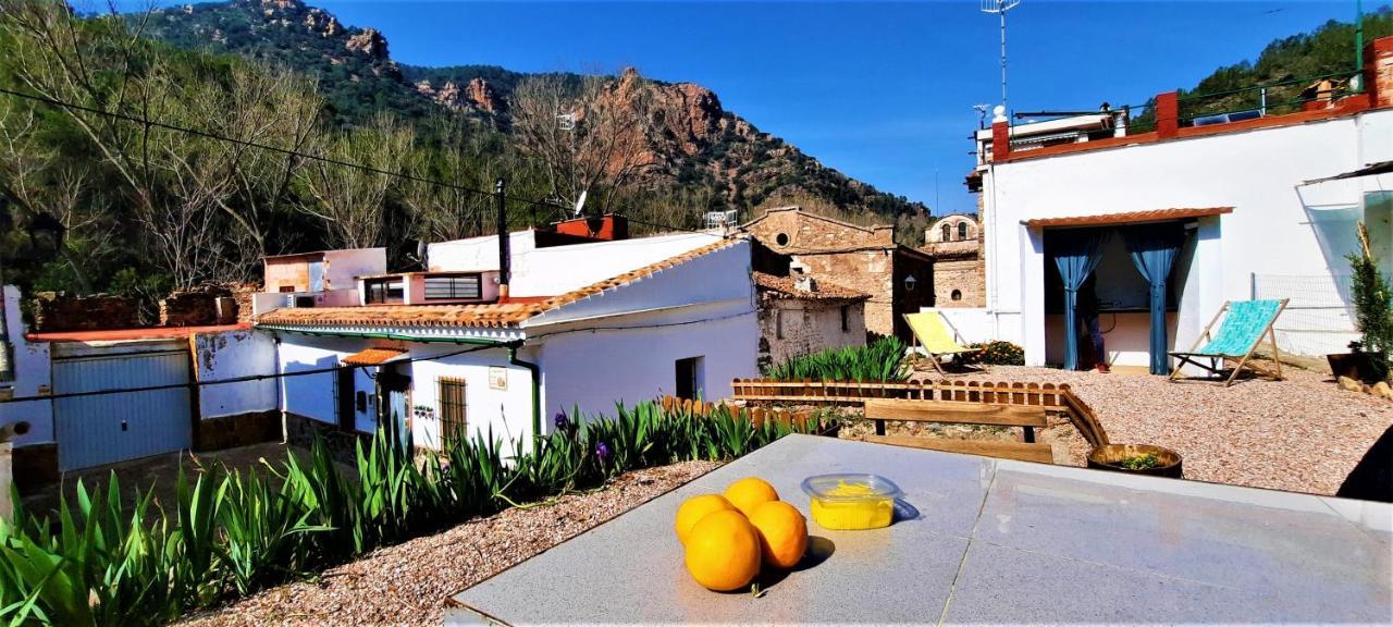 Casa Rural Els Orgues de Benitandús Alcudia de Veo Sierra Espadán Villa Esterno foto