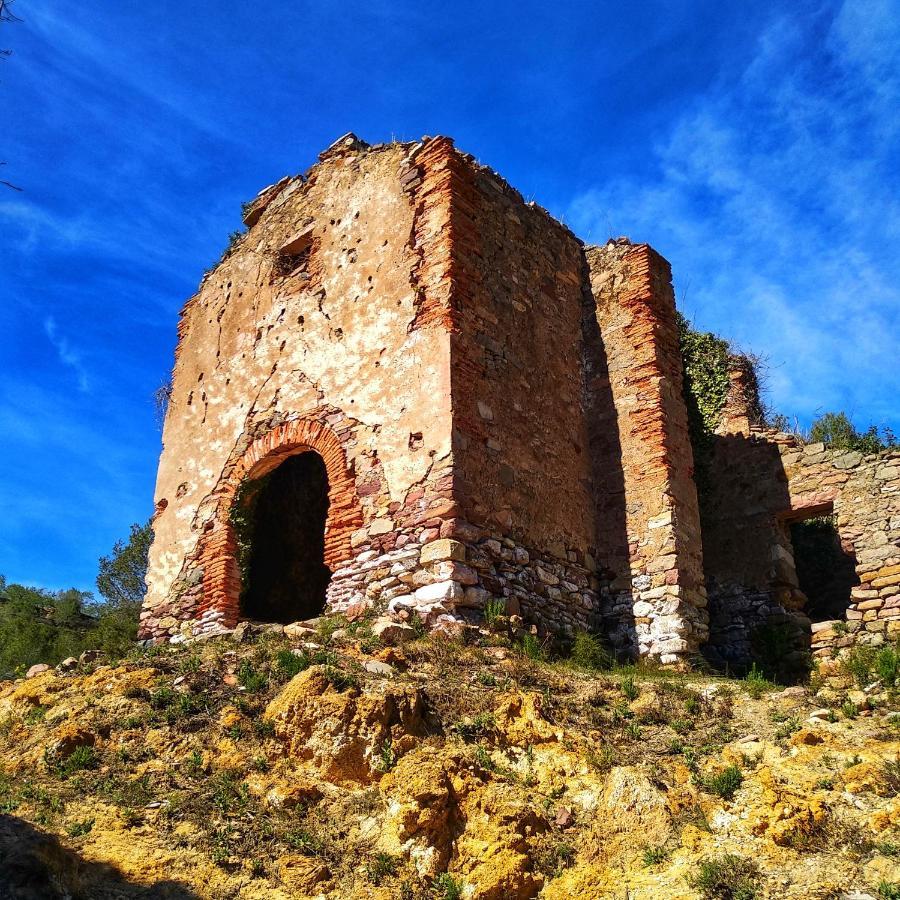 Casa Rural Els Orgues de Benitandús Alcudia de Veo Sierra Espadán Villa Esterno foto